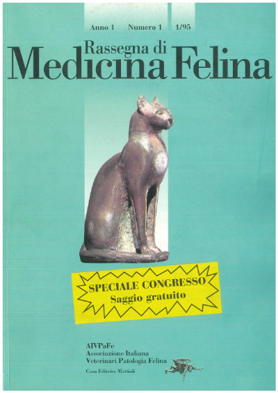 La Rassegna di Medicina Felina, numero 1 del 1995