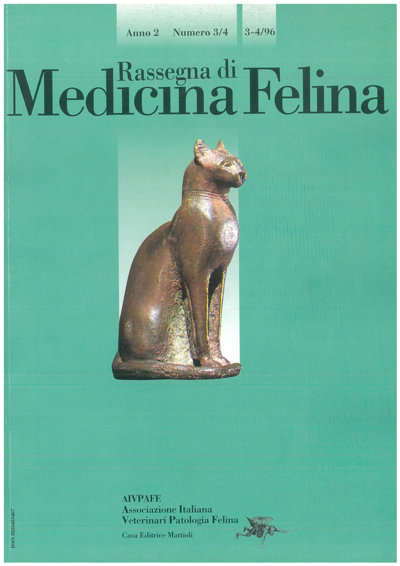 La Rassegna di Medicina Felina, numero 3–4 del 1996