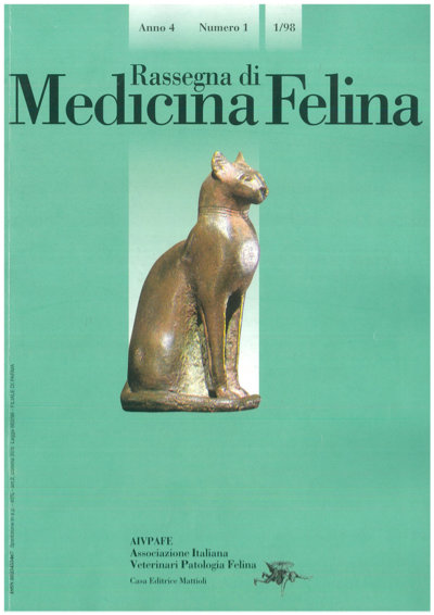 La Rassegna di Medicina Felina, numero 1 del 1998