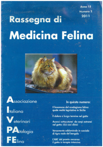 La Rassegna di Medicina Felina, numero 2 del 2011